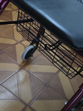 Caminador Plegable con Cesta