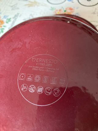 Olla Hierro Fundido Roja