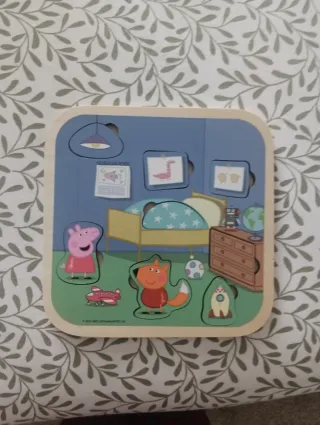 Puzzle Madera Peppa Pig