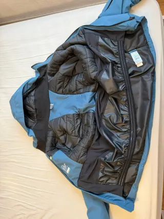 Chaqueta de esquí azul