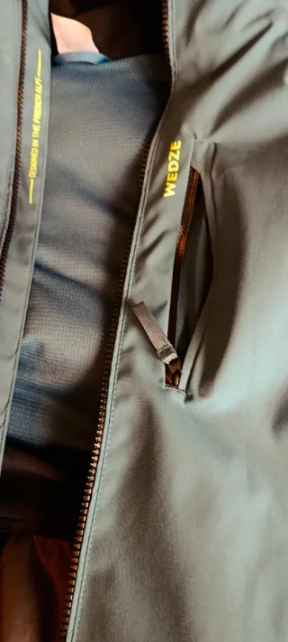 Chaqueta de esquí azul