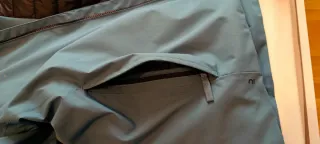 Chaqueta de esquí azul