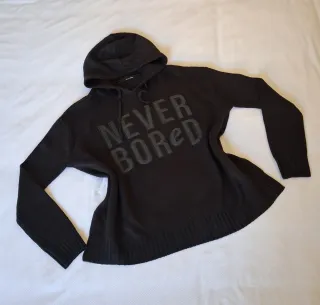 Maglia con cappuccio Never Bored T.U.