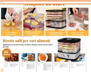 Essiccatore alimentare Yashe