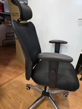 SIHOO Silla de Oficina Ergonómica Negra