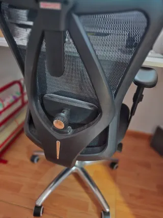 SIHOO Silla de Oficina Ergonómica Negra