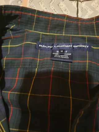 Camisa Polo Ralph Lauren cuadros