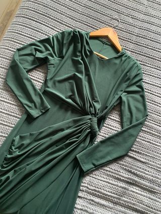 Vestido formal verde invitada boda