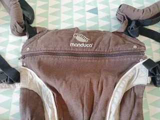 Mochila Portabebés Manduca Marrón