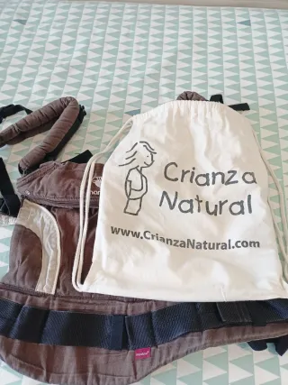 Mochila Portabebés Manduca Marrón