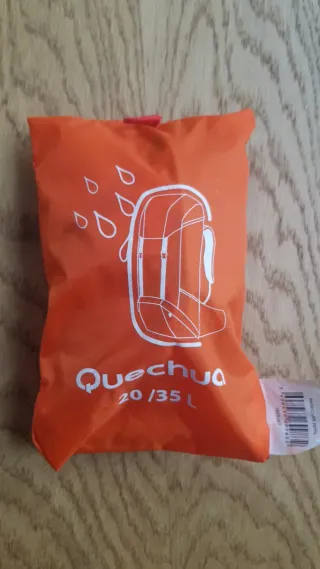 Funda impermeable Quechua 20-35 L Naranja