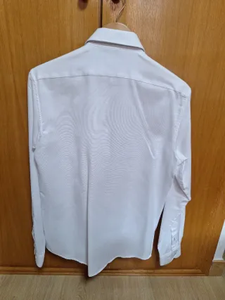 Camisa Sfera Hombre Blanca Easy Iron Talla S