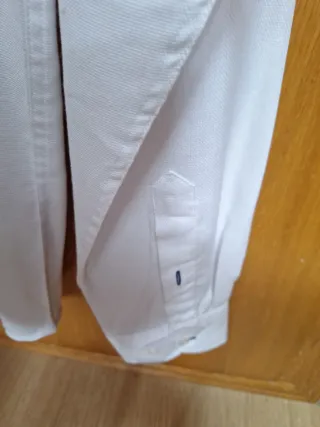 Camisa Sfera Hombre Blanca Easy Iron Talla S