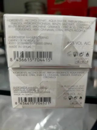 Pack 2 Perfumes Yodeyma 50ml