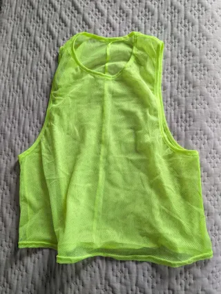 Petos de fútbol neón, 5 unidades