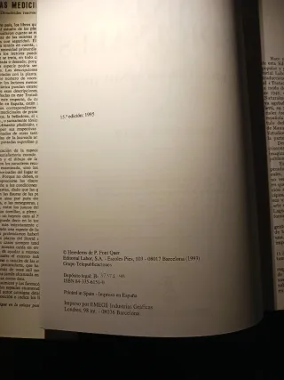 PLANTAS MEDICINALES 1 VOL. DISCORIDES RE