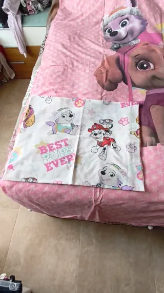 Funda Nórdica Patrulla Canina Rosa