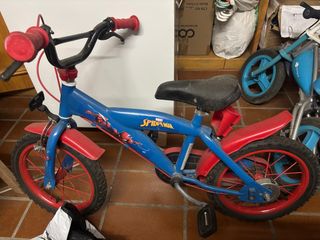 Bicicleta infantil Spiderman