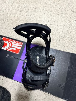 Tabla Snowboard Burton Custom + Fijaciones