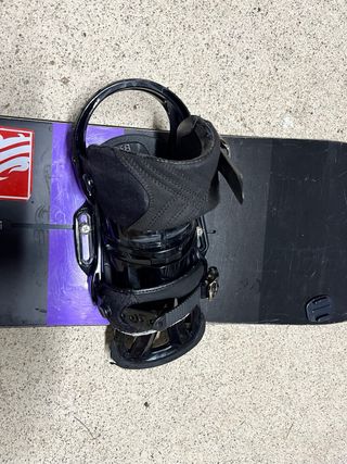 Tabla Snowboard Burton Custom + Fijaciones