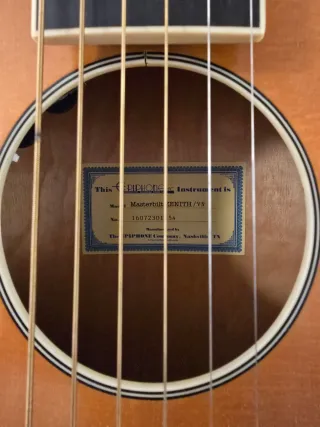 Guitarra Epiphone Masterbilt Century Zenith