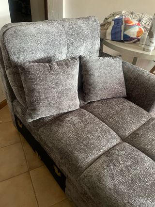 Sofá Chaise Longue convertible en cama