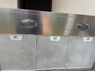 Campana extractora Mepamsa plateada