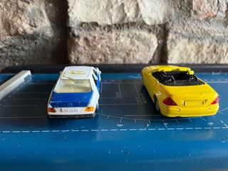 Lotto 2 Pz Mercedes SLK modellini vintage