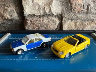 Lotto 2 Pz Mercedes SLK modellini vintage