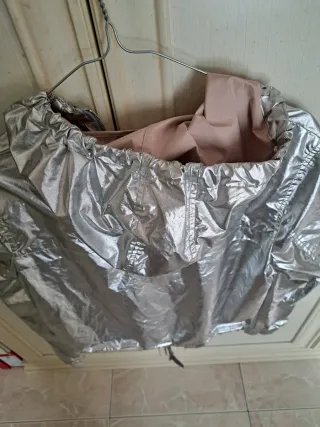 Giacca H&M Argento Metallizzato