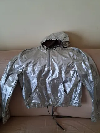 Giacca H&M Argento Metallizzato