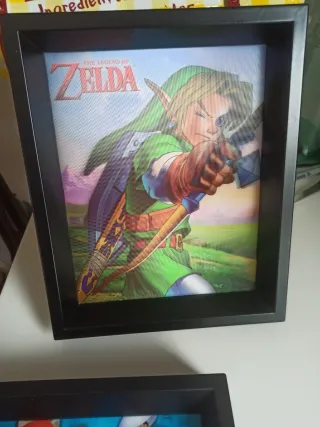 Cuadros Mario y Zelda
