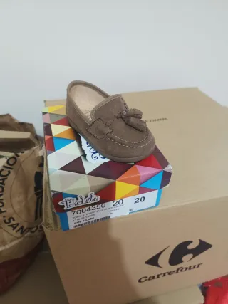 Zapatitos bebé niño mocasines T20