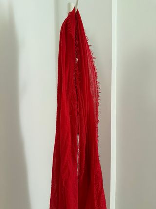 Pañuelo mujer rojo