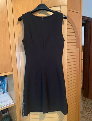 Vestito Rinascimento nero con frange