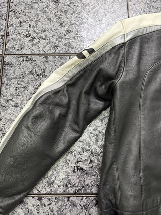 Chaqueta Moto Spyke Negra y Blanca Talla 50