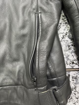 Chaqueta Moto Spyke Negra y Blanca Talla 50