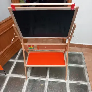 Pizarra doble cara infantil
