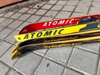 Esquís Atomic y Dynastar