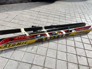 Esquís Atomic y Dynastar