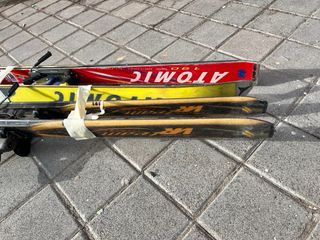 Esquís Atomic y Dynastar