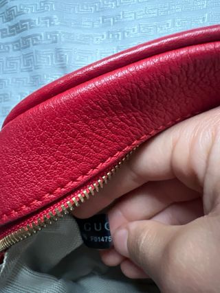Bolso Gucci Soho Rojo original