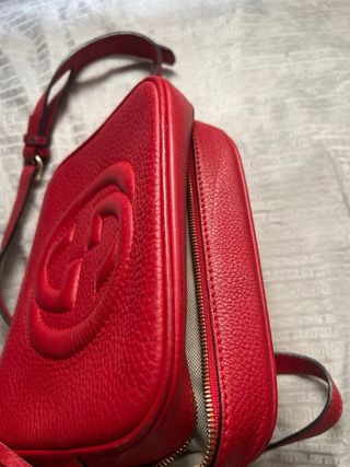 Bolso Gucci Soho Rojo original