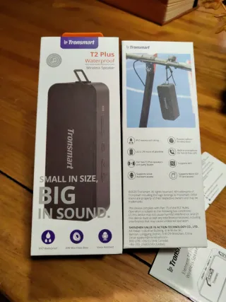 Altavoz Tronsmart T2 Plus Negro