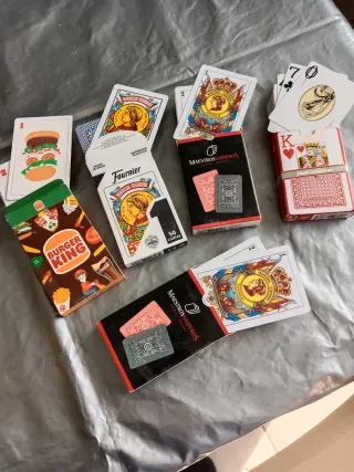 5 Paquetes de Naipes