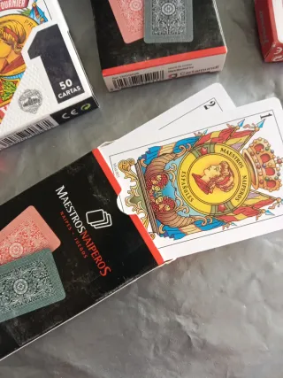 5 Paquetes de Naipes