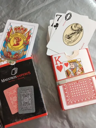 5 Paquetes de Naipes