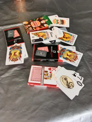 5 Paquetes de Naipes