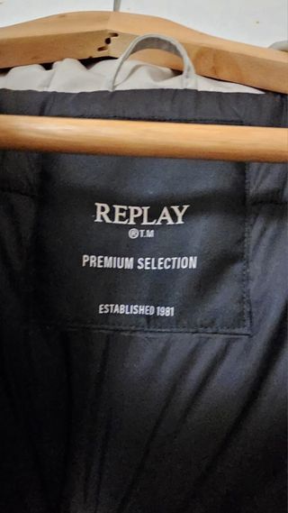Chaqueta Replay Beige Hombre