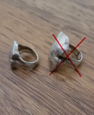 Anillo Tous Duna Plata